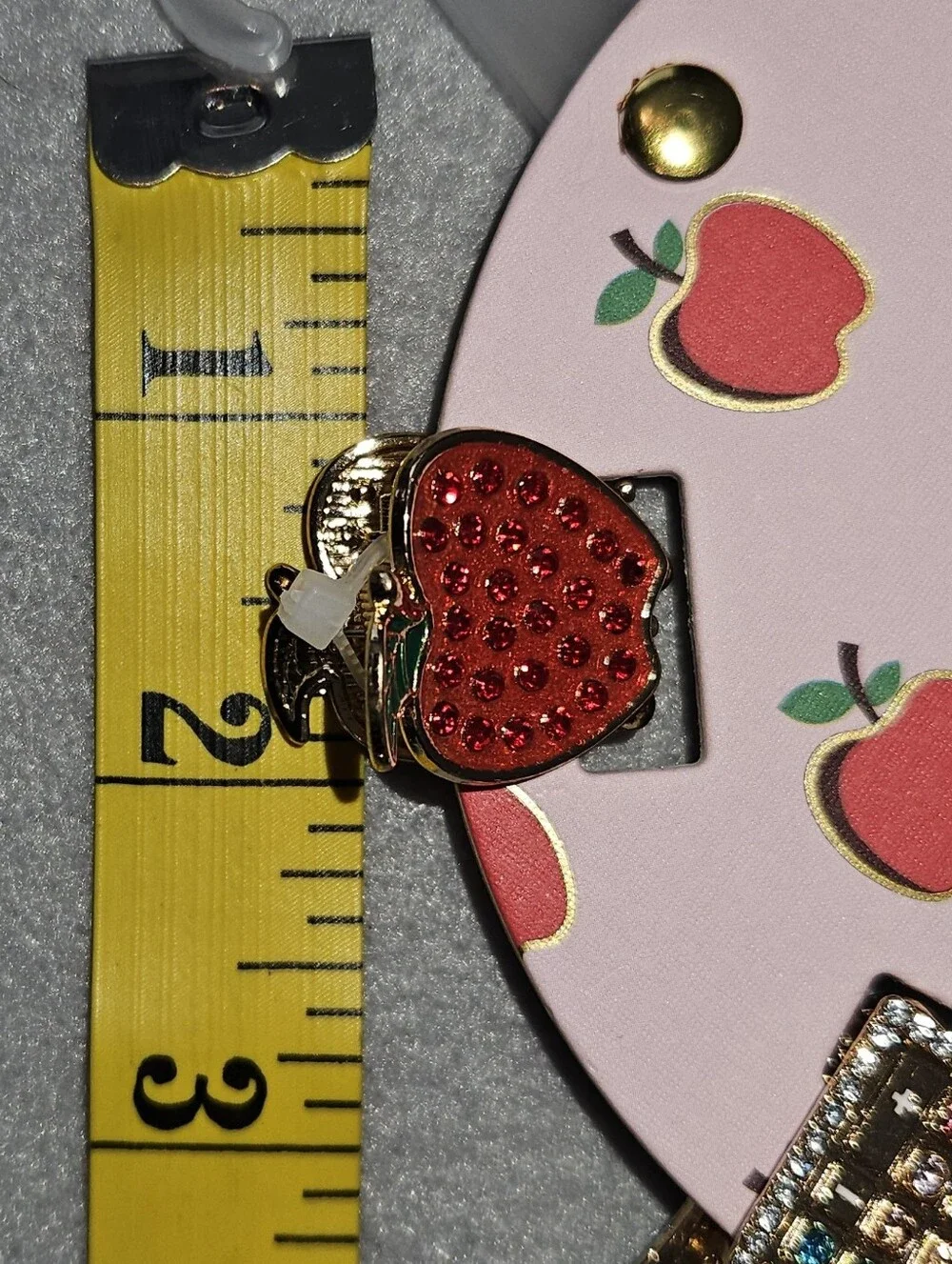Piper K NWT School-Themed Mini Hair Clips – Viral Enamel Collection 📚🍎✏️